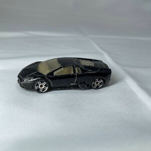 2011 Hot Wheels N4024 Black Lamborghini Reventon Diecast Car 1:64 Loose Used